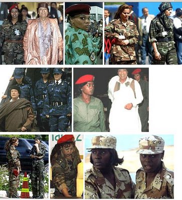 Gaddafi Women Bodyguards